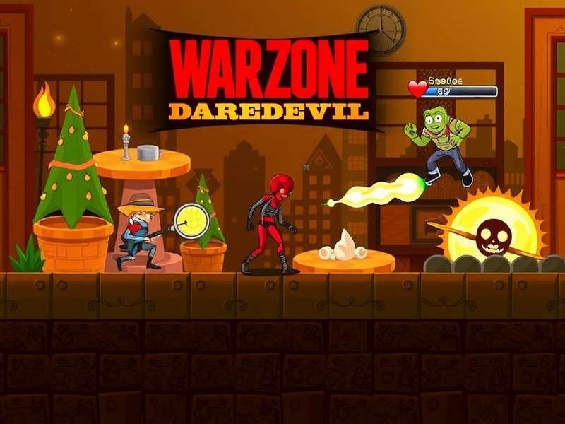 War Zone Daredevil Game Screenshot